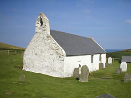 Chapel at Mwnt National Trust Beach