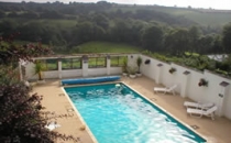 Neuadd Farm Cottages Swimming Pool